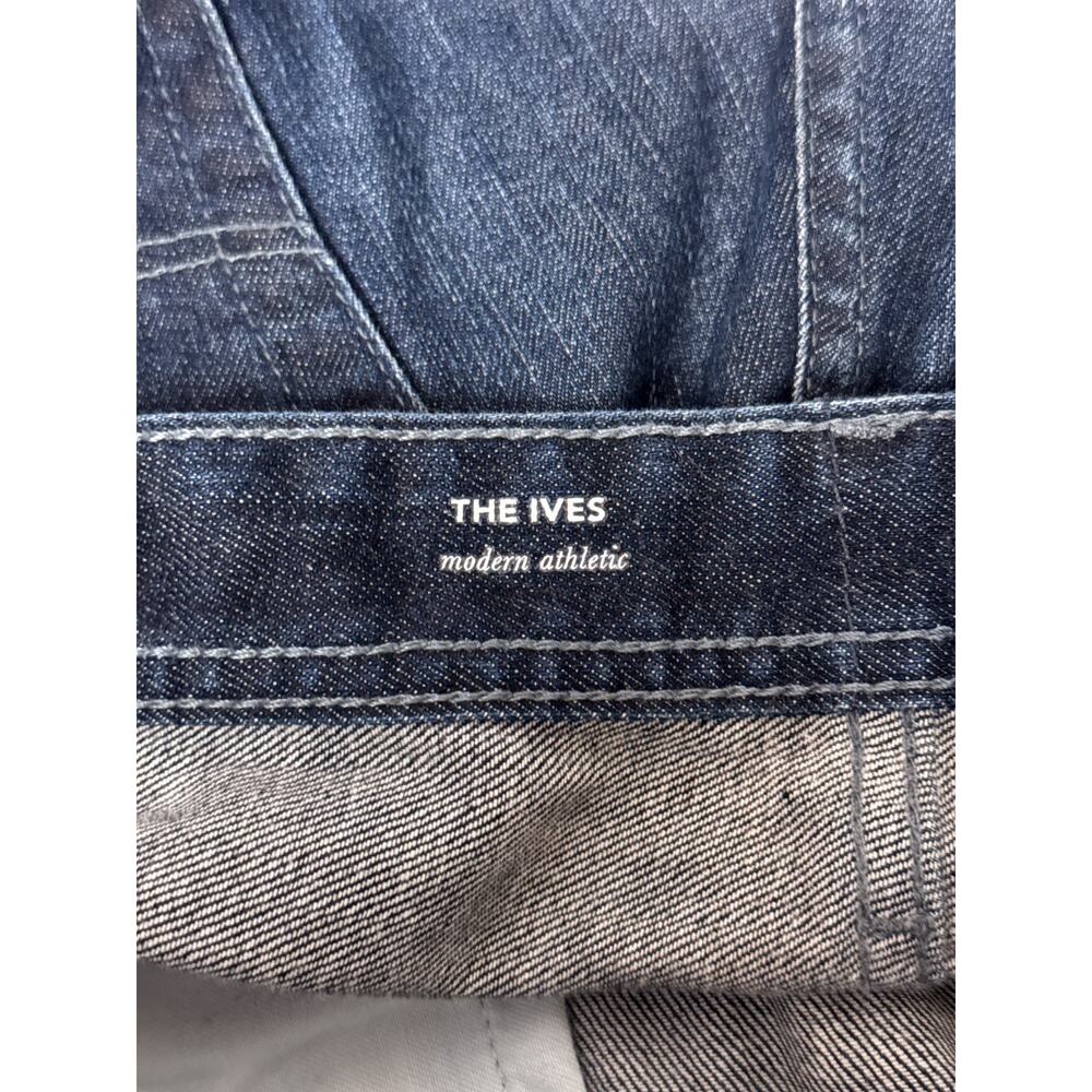 AG Adriano Goldschmied Jeans 34 x 34 Mens The Ives Athletic Dark Wash Denim - Picture 6 of 8